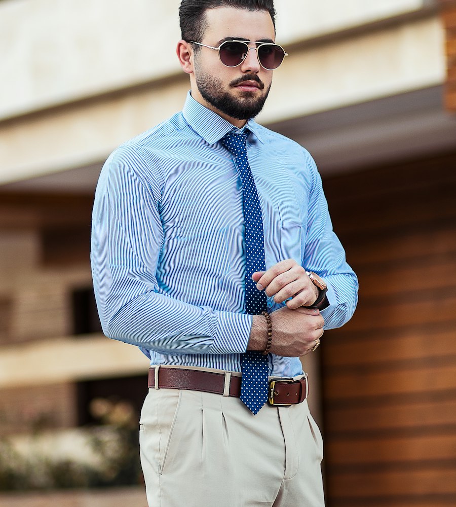 Sky Blue Dress Shirt