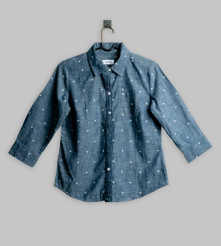 Chambray Button-Down Shirt