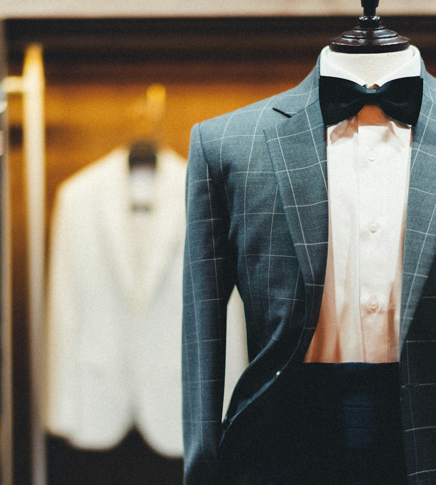 Check Tailored Blazer