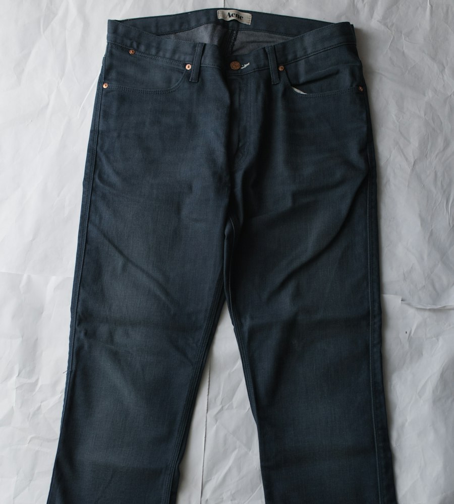 Dark Straight Leg Jeans
